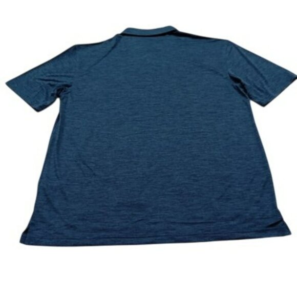 Oxford America FIU Polo Shirt XXL Navy Blue Short Sleeve Men - Picture 6 of 10